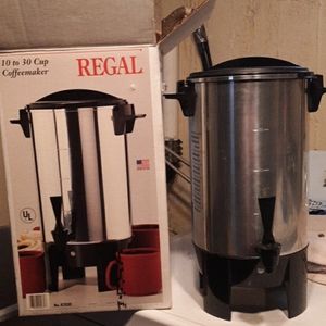 Regal electric coffee maker